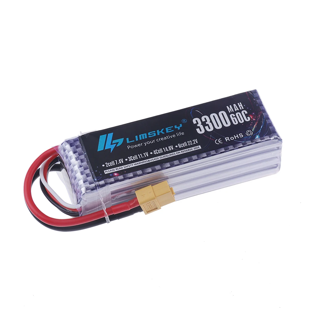 4S LiPo Battery 14.8V 3300mAh  - Drone Battery Lipo recension och pris