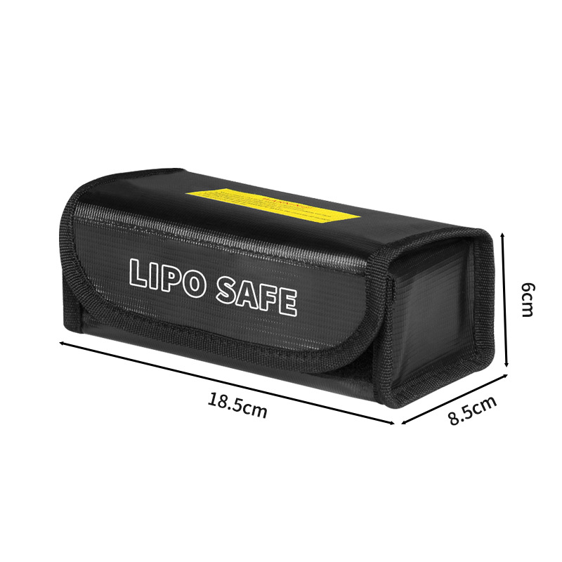 185x75x60mm Square RC LiPo Saf - Drone Battery Bag recension och pris