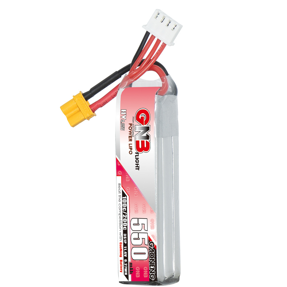 GNB HV 11.4V 550mAh 100C/200C  - Drone Battery 3S recension och pris