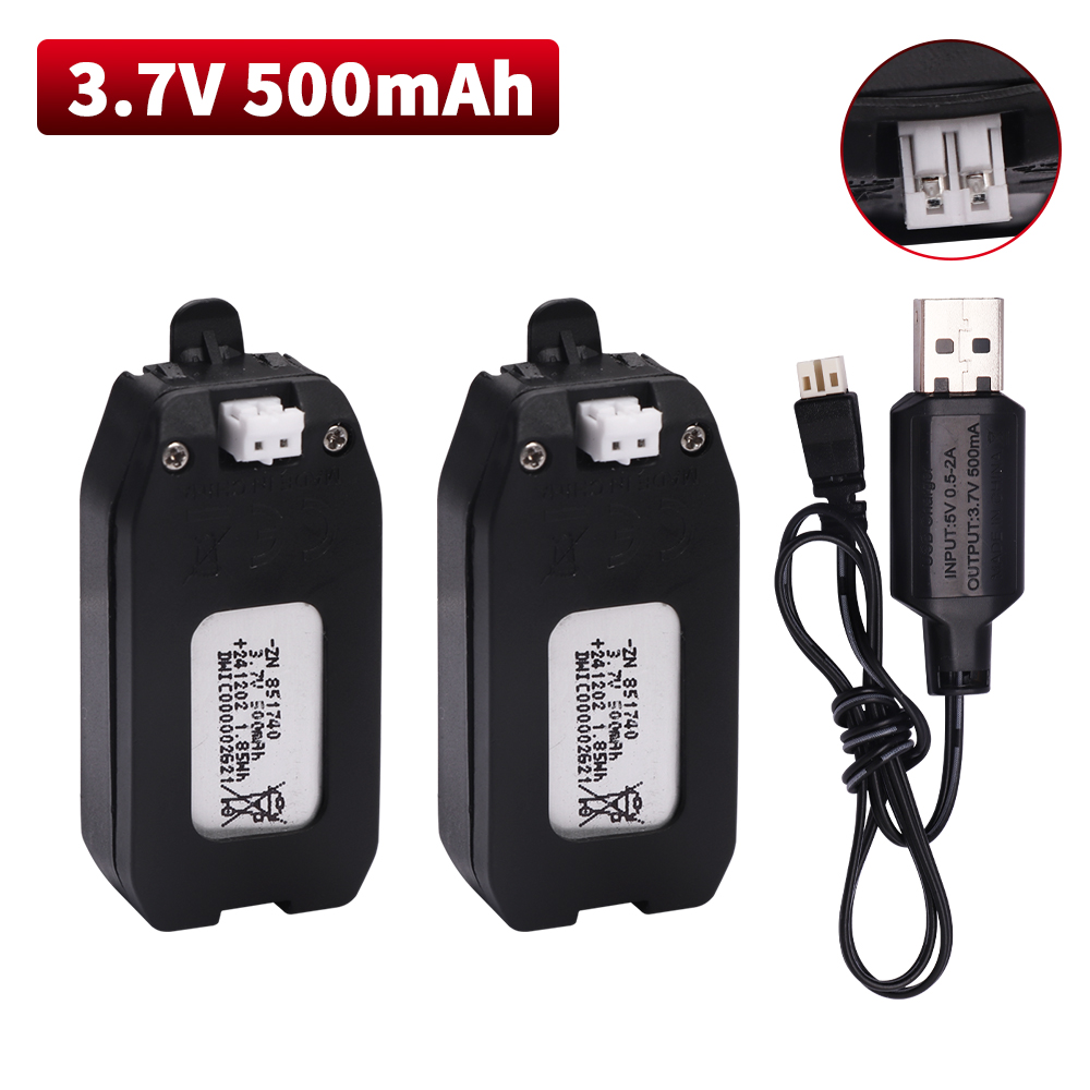 3.7V 500mAh Lithium Battery Fo - Drone Battery Lipo recension och pris