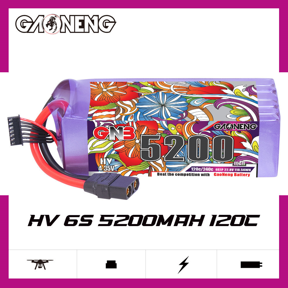 GNB Lipo Battery 6S 22.8V 3000 - Drone Battery Lipo recension och pris